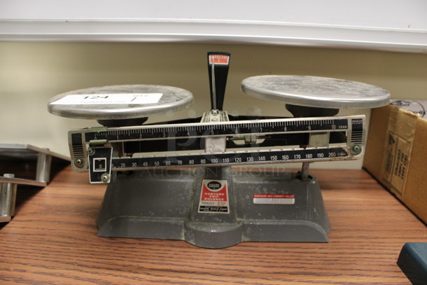 Ohaus Metal Countertop Harvard Trip Balance Scale. 14x6.5x7.5. (Room 105) - Image 3 of 5