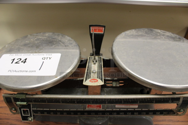 Ohaus Metal Countertop Harvard Trip Balance Scale. 14x6.5x7.5. (Room 105) - Image 5 of 5