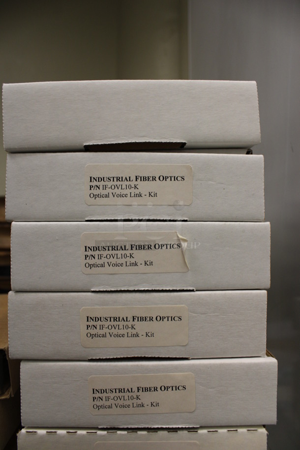 ALL ONE MONEY! Lot of 12 BRAND NEW Industrial Fiber Optics Optical Voice Links. (Room 105) - Image 4 of 5