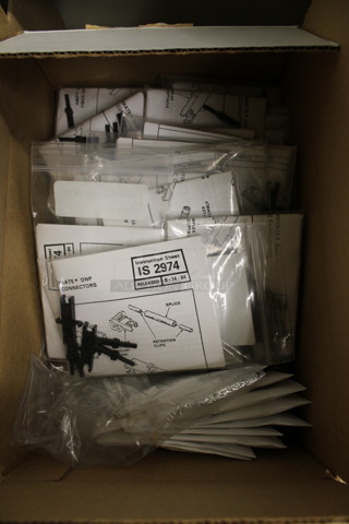 ALL ONE MONEY! Lot of AMP Fiber Optic Connectors! (Room 105)