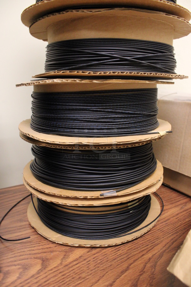 ALL ONE MONEY! Lot of 7 Spools of Wire! 10.5x10.5x3. (Room 105) - Image 2 of 3