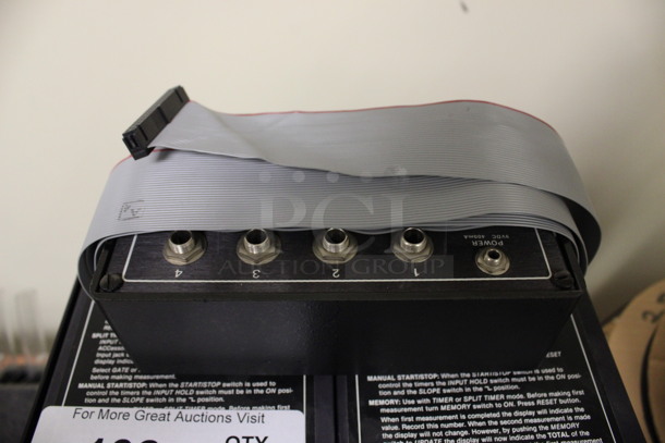 6 Pasco Scientific Model 8025 Metal Counter Timers. 9.5x7x5.5. 6 Times Your Bid! (Room 105) - Image 5 of 5