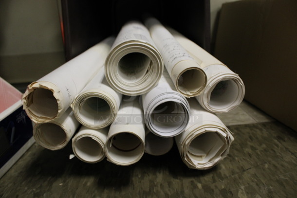 ALL ONE MONEY! Lot of Various Maps in Trash Can. (Room 105) - Image 2 of 3