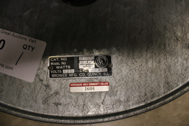 Model 1670 Metal Round Unit. 120 Volts, 1 Phase. 21.5x21.5x9. (Room 105) - Image 2 of 4
