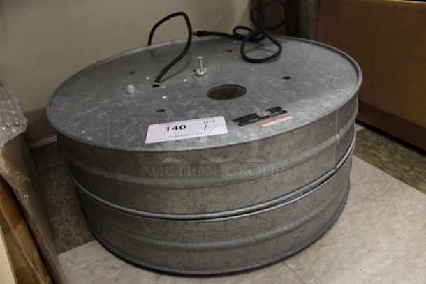 Model 1670 Metal Round Unit. 120 Volts, 1 Phase. 21.5x21.5x9. (Room 105) - Image 3 of 4