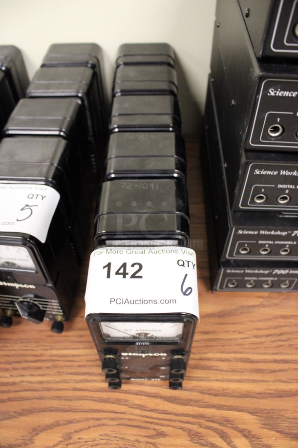 6 Simpson Model 375 DC Amperes. 3x2.5x6. 6 Times Your Bid! (Room 105) - Image 4 of 4