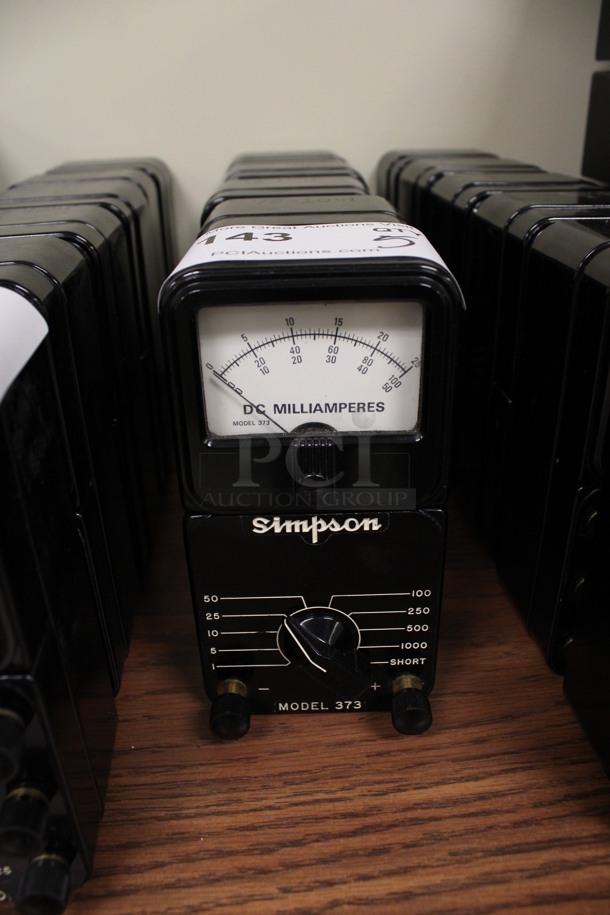 5 Simpson Model 373 DC Milliamperes. 3x2.5x6. 5 Times Your Bid! (Room 105)