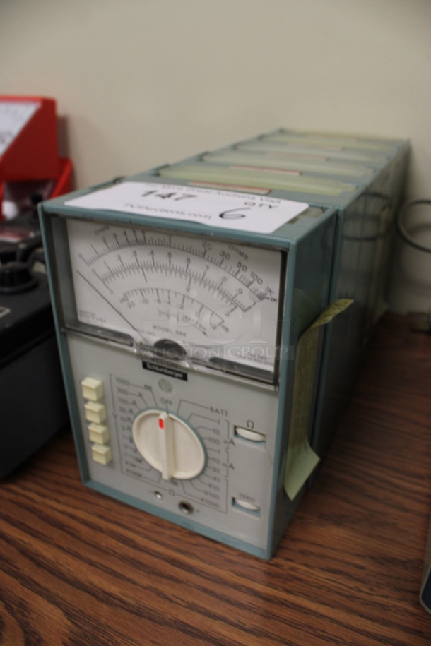 6 Weston Schlumberger Model 666 Ohm Meters. 5x2x7. 6 Times Your Bid! (Room 105) - Image 3 of 4