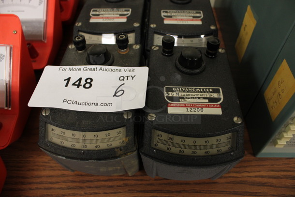 6 GM Laboratories Galvanometers. 3.5x5x4.5. 6 Times Your Bid! (Room 105) - Image 3 of 5