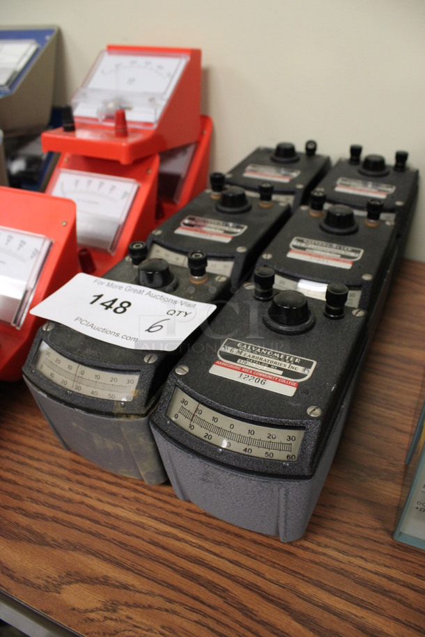 6 GM Laboratories Galvanometers. 3.5x5x4.5. 6 Times Your Bid! (Room 105) - Image 4 of 5