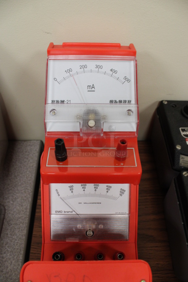 5 Globe Model EDM-21 Milliampere Meters. 4.5x5x5. 5 Times Your Bid! (Room 105) - Image 3 of 4