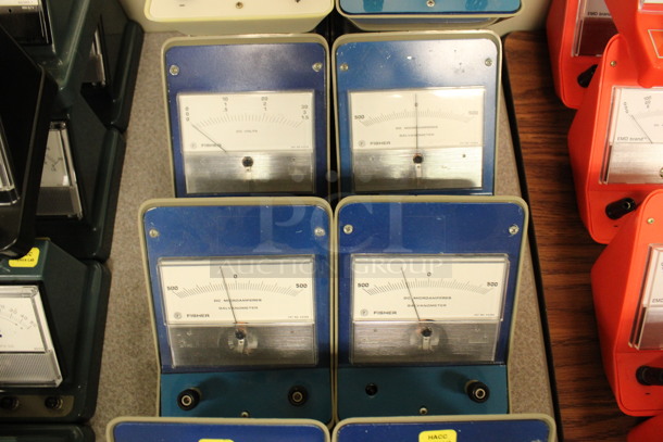 12 Fisher DC Milliampere Galvonometers. 4.5x5x5. 12 Times Your Bid! (Room 105) - Image 4 of 5