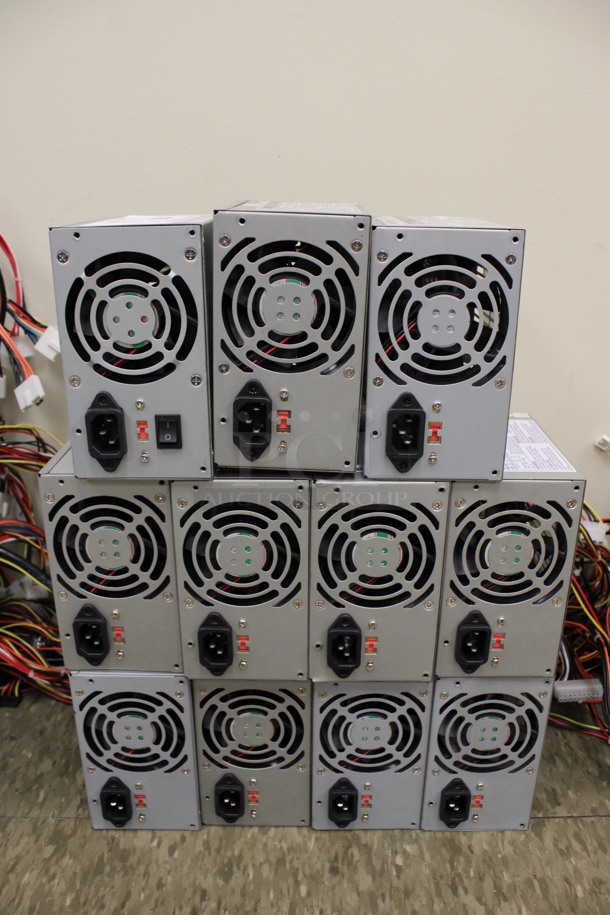 11 Various Power Supplies Including Enlight. Includes 3.5x5.5x6. 11 Times Your Bid! (Room 105)