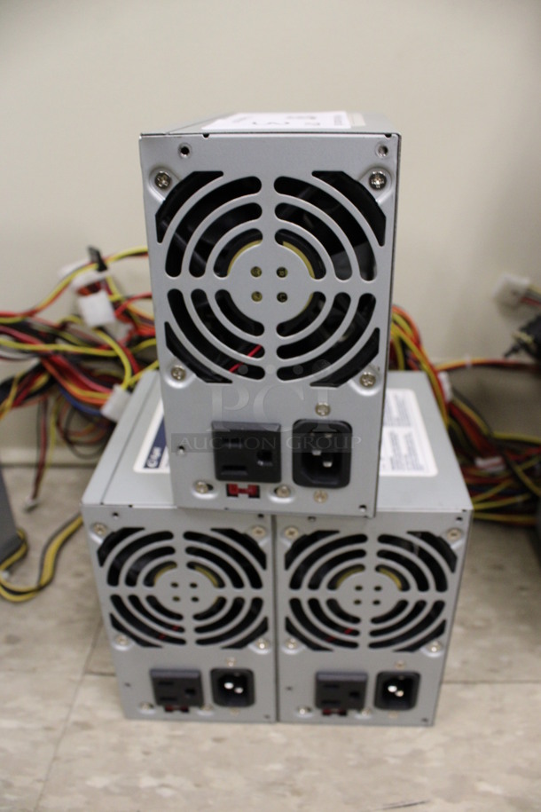 3 Various Power Supplies Including Enlight. Includes 3.5x5.5x6. 3 Times Your Bid! (Room 105)