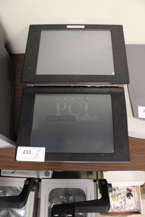 2 Arista Monitors; Model BoxPc-304K and BOXPC-108K. 16.5x12x6, 16.5x12x8. 2 Times Your Bid! (Room 105)