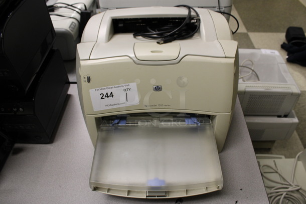 HP LaserJet 1200 Series Countertop Printer. 16x19x10 (Room 105)
