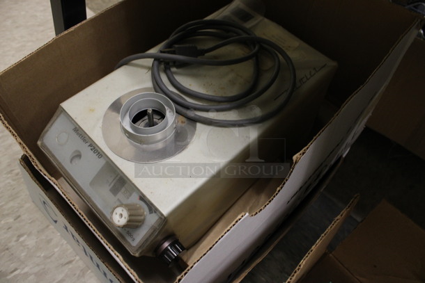 Mettler P2010 Metal Balance Scale. 7x13x8. (Room 105) - Image 2 of 3