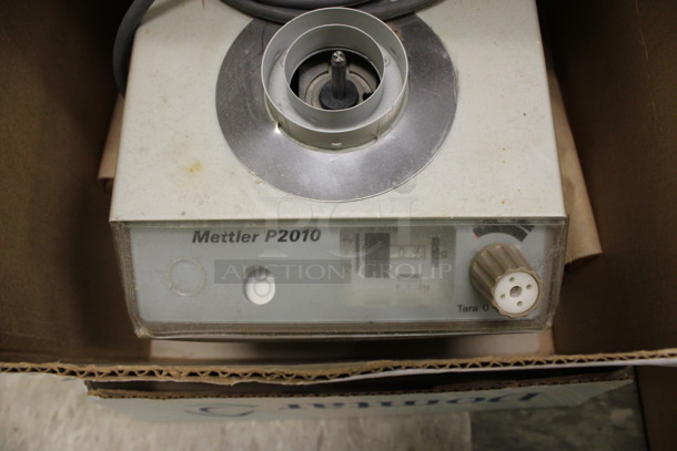 Mettler P2010 Metal Balance Scale. 7x13x8. (Room 105) - Image 3 of 3
