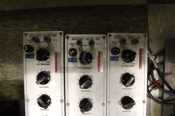 3 Eico Model 1171 Resistance Decade Boxes. 3.5x12x4. 3 Times Your Bid! (Room 105) - Image 2 of 4