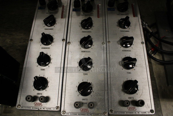 3 Eico Model 1171 Resistance Decade Boxes. 3.5x12x4. 3 Times Your Bid! (Room 105) - Image 4 of 4