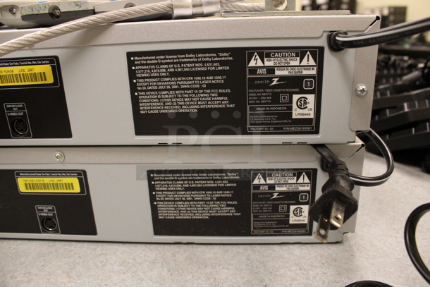 2 Zenith Model XBV713 DVD and VCR Players w/ 4 Remotes. 17x10x3.5. 2 Times Your Bid! (Room 105) - Image 5 of 5
