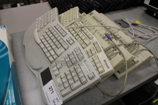 ALL ONE MONEY! Lot of 6 Various Keyboards! Includes 20x9x2.5. (Room 105) - Image 2 of 5