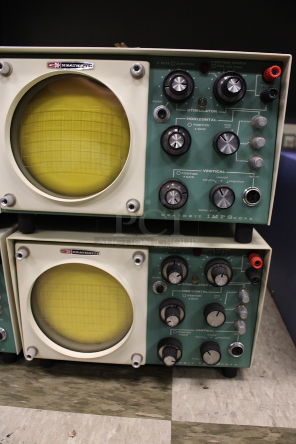 4 Heathkit Model EV-3 Metal IMPScopes. 11x19x7. 4 Times Your Bid! (Room 105) - Image 4 of 5