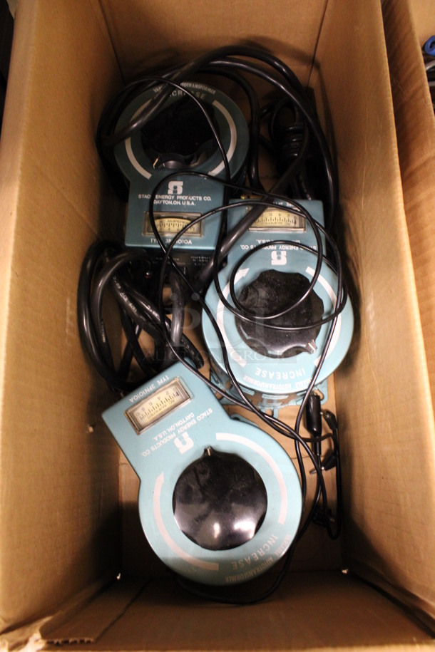 3 Staco Energy Amperes Meters. 5x7x5. 3 Times Your Bid! (Room 105) - Image 1 of 4