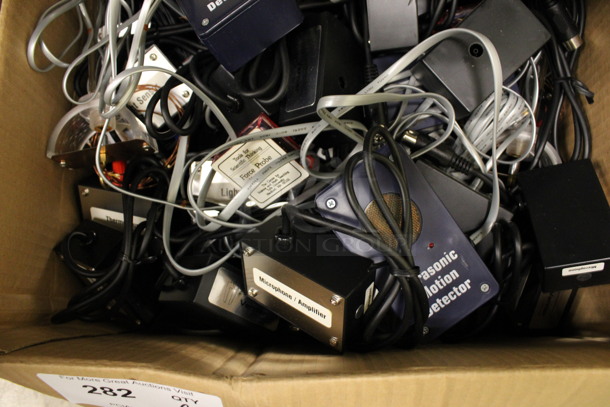 ALL ONE MONEY! Lot of Various Items Including Ultrasonic Motion Detectors! Includes 2.5x1.5x5. (Room 105) - Image 3 of 6