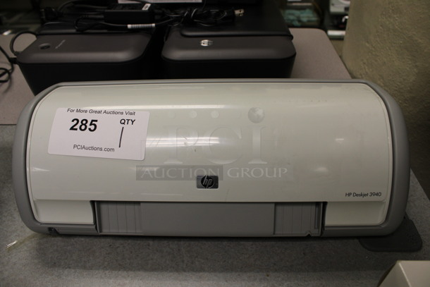 HP Deskjet 3940 Countertop Printer. 16.5x7x5.5. (Room 105)