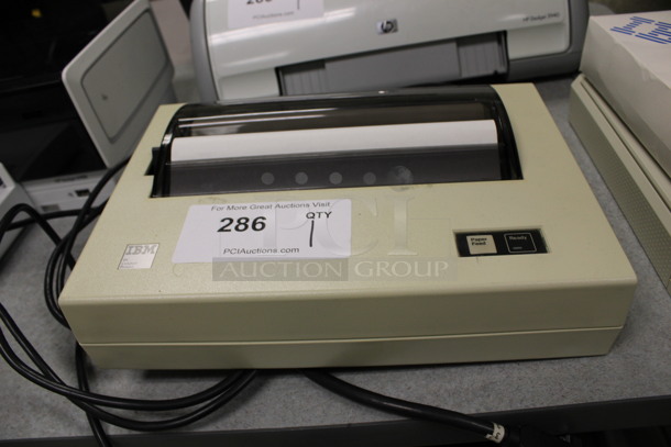 IBM Countertop Compact Printer. 12x8.5x4. (Room 105) - Image 3 of 4