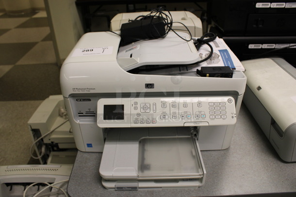 HP Photosmart Premium Printer Copier Fax Machine. 18x17x11. (Room 105)