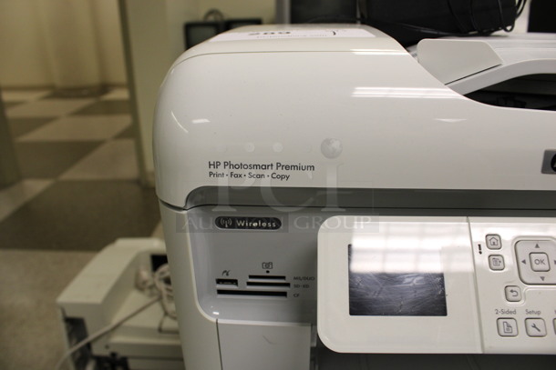 HP Photosmart Premium Printer Copier Fax Machine. 18x17x11. (Room 105) - Image 4 of 7