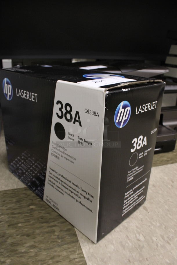 BRAND NEW IN BOX! HP Laserjet 38A Black Ink Cartridge. (Room 105) - Image 2 of 3