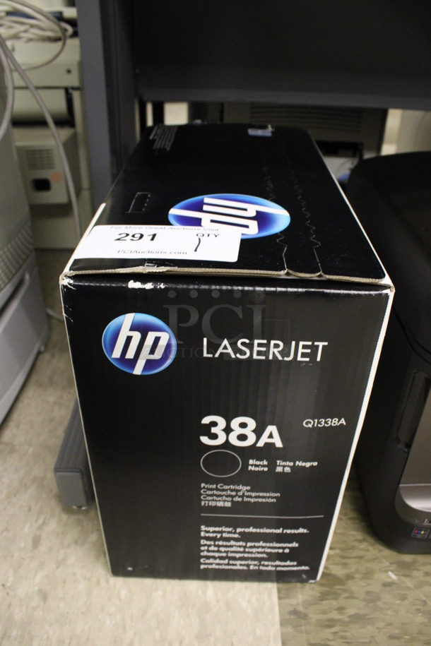 BRAND NEW IN BOX! HP Laserjet 38A Black Ink Cartridge. (Room 105) - Image 3 of 3