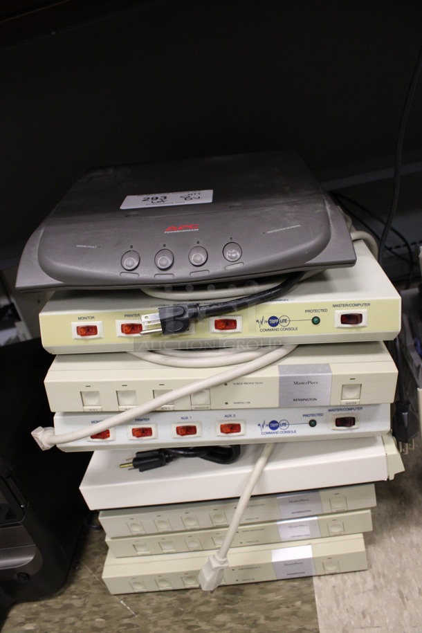ALL ONE MONEY! Lot of Various Items Including Command Consoles and APC Powermanager. Includes 12.5x14x2. (Room 105)