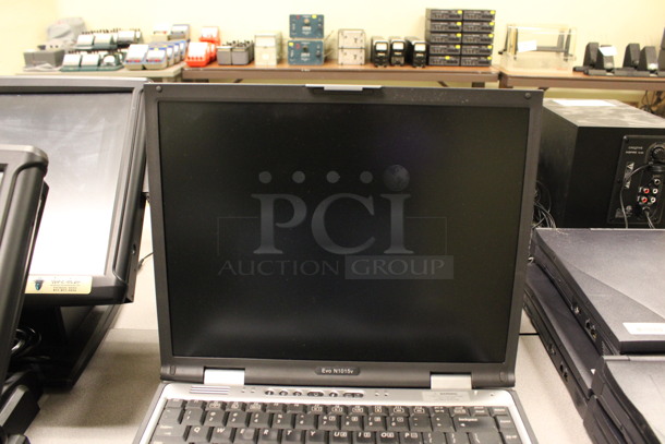 2 Compaq Evo N1015v 15" Laptops w/ 1 Charger. 13x10.5x2. 2 Times Your Bid! (Room 105) - Image 3 of 6