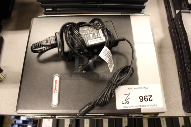 2 Compaq Evo N1015v 15" Laptops w/ 1 Charger. 13x10.5x2. 2 Times Your Bid! (Room 105) - Image 6 of 6