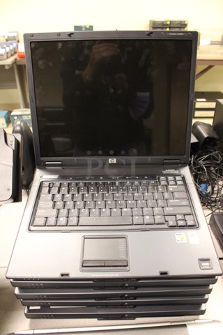5 HP Model HSTNN-I12C 15" Laptops w/ 3 Chargers. 13x10.5x1.5. 5 Times Your Bid! (Room 105)