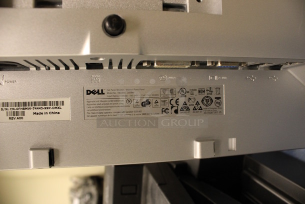 Dell Model 2009Wt 20" Computer Monitor. 18.5x3x12. (Room 105) - Image 3 of 4