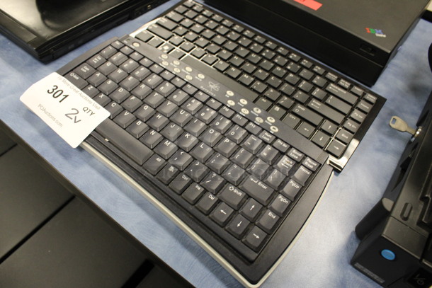ALL ONE MONEY! Lot of 2 Keyboards! 12.5x6x1.5, 13x5x1. (Room 105) - Image 3 of 3