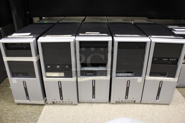 5 Computer Towers. 7.5x19x17. 5 Times Your Bid! (Room 105)