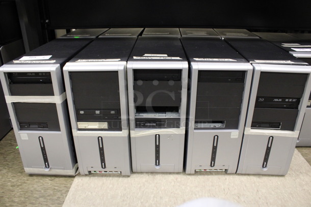 5 Computer Towers. 7.5x19x17. 5 Times Your Bid! (Room 105) - Image 1 of 8