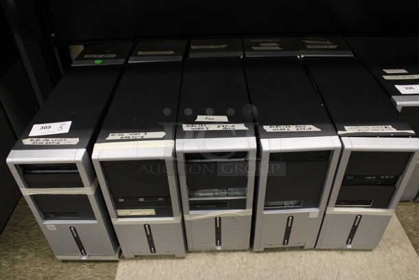 5 Computer Towers. 7.5x19x17. 5 Times Your Bid! (Room 105) - Image 5 of 8