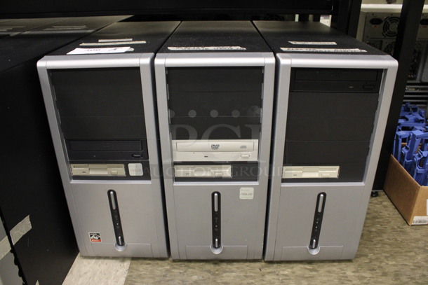 8 Computer Towers. 7.5x19x17. 8 Times Your Bid! (Room 105)