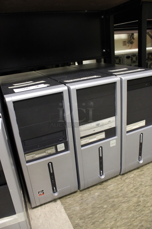 8 Computer Towers. 7.5x19x17. 8 Times Your Bid! (Room 105) - Image 3 of 5