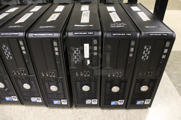 8 Dell Optiplex 760 Computer Towers. 4x14x12. 8 Times Your Bid! (Room 105) - Image 3 of 4