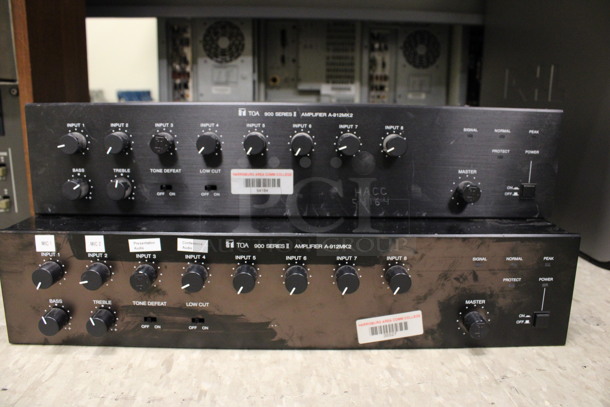 2 TOA Model A-912MK2 900 Series II Amplifiers. 16.5x13x3.5. 2 Times Your Bid! (Room 105) - Image 3 of 4
