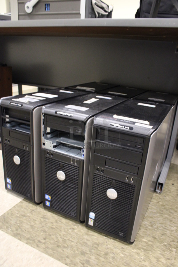 6 Dell Optiplex Computer Towers Including 745 and 780. 7.5x17x16. 6 Times Your Bid! (Room 105) - Image 2 of 6