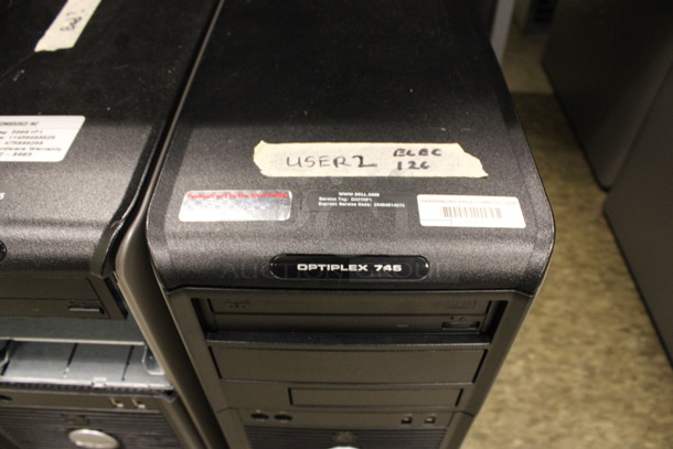 6 Dell Optiplex Computer Towers Including 745 and 780. 7.5x17x16. 6 Times Your Bid! (Room 105) - Image 5 of 6